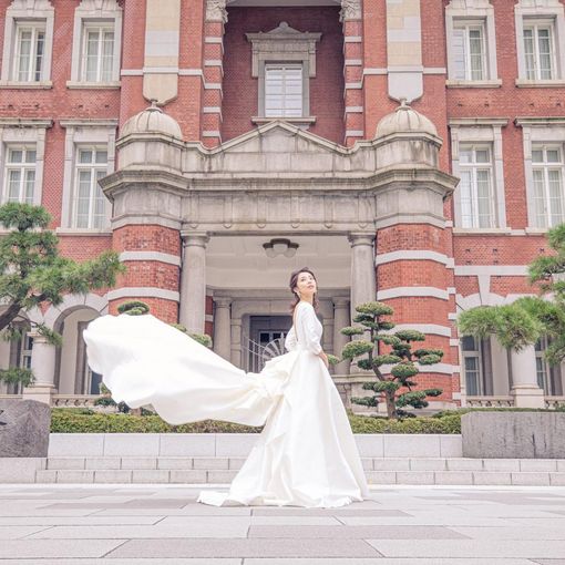 東京ステーションホテルの結婚式の公式写真（1枚目）