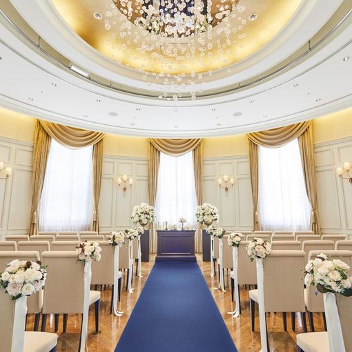 東京ステーションホテルの結婚式の公式写真（1枚目）