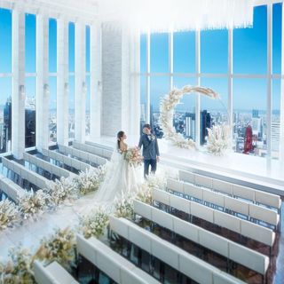 ＼初見学で1万ギフト／絶景挙式体験×新作ドレス相談会