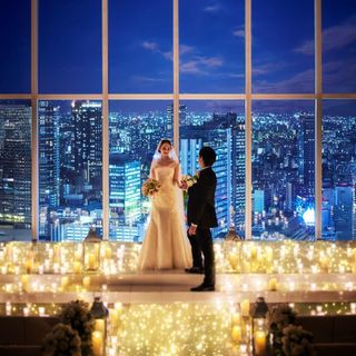 残▲\150万優待&Amazon4万/地上150m天空チャペル×試食