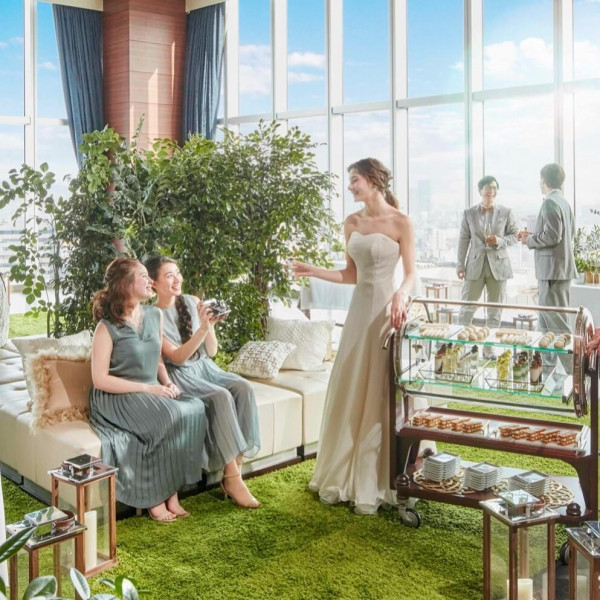 【テーブル装花14.5万円分プレゼント】当日を華やかに彩る装花は専属フローリストがデッサン画でご案内