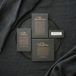 シンプルなデザインの招待状|AMANDAN BLUE 鎌倉 ～アマンダンブルー鎌倉～の写真(56043236)