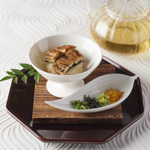 コースの〆に鯛や鰻を使用したご飯ものをご用意できる。出汁を合わせた出汁茶漬けにしても。|大宮璃宮（おおみや りきゅう）の写真(6412132)