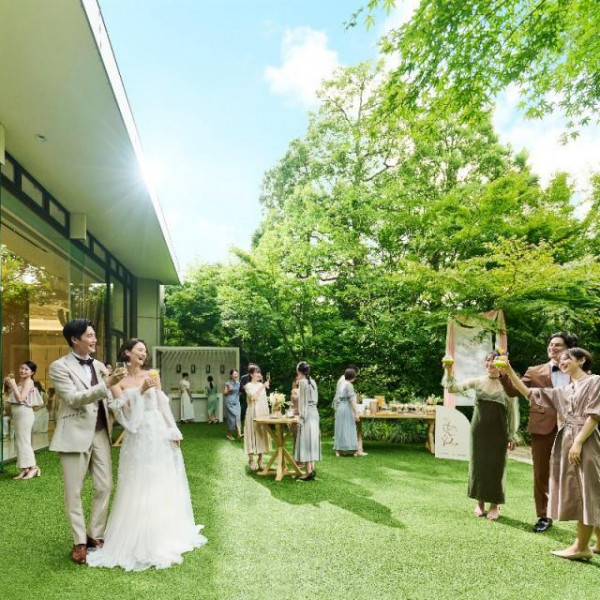 貸切ガーデンでガーデンパーティーも