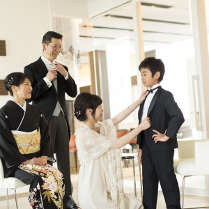 親族様の着付ヘアメイクもお手伝い|ノートルダム周南/FIVESTAR WEDDINGの写真(14262894)