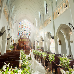 想い描いた感動挙式をノートルダム周南で|ノートルダム周南/FIVESTAR WEDDINGの写真(53041490)