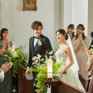 大切な皆様に祝福される結婚式。|ノートルダム周南/FIVESTAR WEDDINGの写真(40582565)