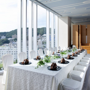 日本食【雅庭】ご結納やお顔合わせに・・・明るい雰囲気の半個室もご用意できます。|シェラトングランドホテル広島の写真(384205)