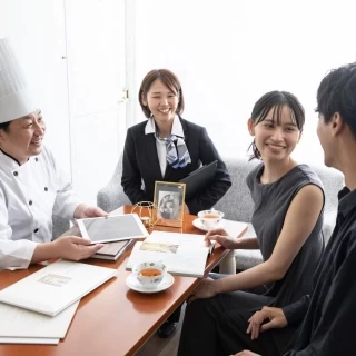 【予算も気になる方へ】安心のおもてなし！絶品試食付き見積相談