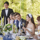 環水公園という最高のロケーションの中でゲストの方にお料理をゆっくり楽しんで頂ける