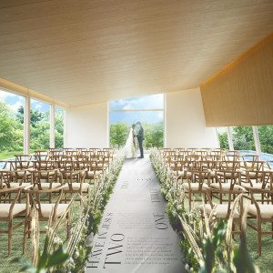 やさしく陽光が注ぎ、ふたりもゲストもリラックスした心温まるセレモニーが叶う|AMANDAN SKY ~アマンダンスカイ~の写真(56051476)