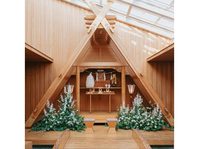 【館内併設の神殿も一緒に見学できちゃう!】