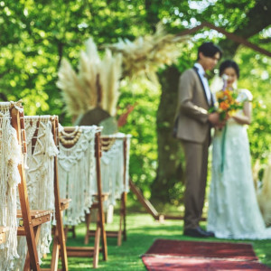 大自然に囲まれた心地よい空間で永遠の誓いを|フレアージュ スウィートの写真(55428055)