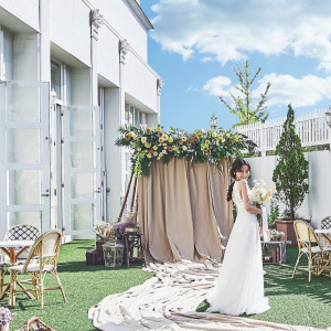 どこにいても自然光が花嫁を一層美しく彩る|フレアージュ スウィートの写真(55428048)