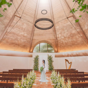 【月1BIG】155万円優待◇煌めく自然光チャペル×4万コース試食