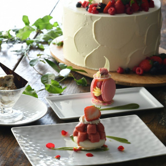 専属パティシエが創り出す オリジナルスイーツ♪