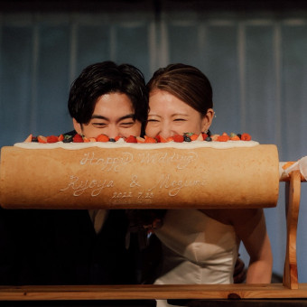 ケーキ入刀以外にもおふたりらしさ溢れるオリジナルセレモニー