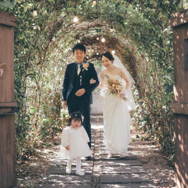 本物の緑のナチュラルな雰囲気*どの場所もご家族様の素敵なシーンに♪