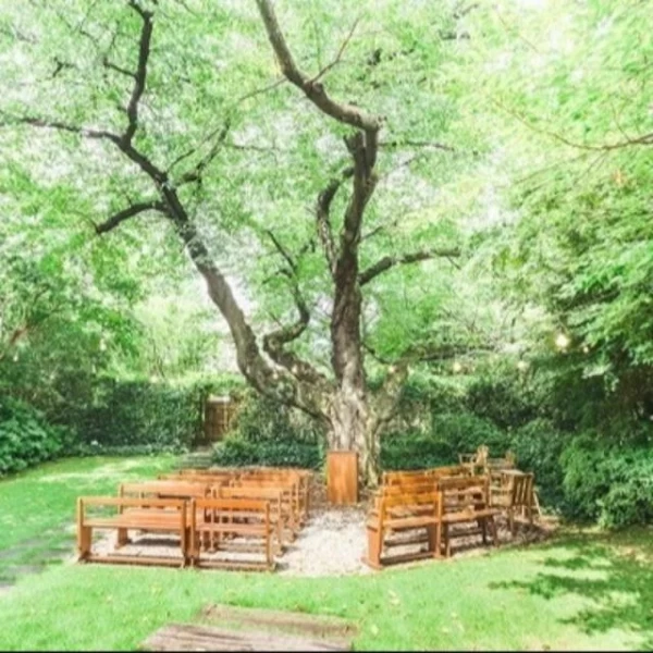 樹齢120年の桜の下で挙げる唯一無二の結婚式＊こを見ても感じられる自然達と共に大切な1日を*