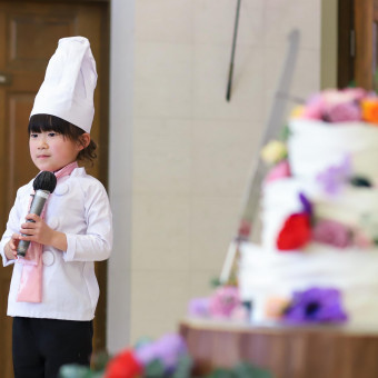 【リトルシェフ】小さなお子様ゲストからの合図で、お料理スタート!