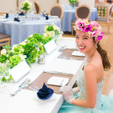 メイン席には花嫁をより美しく魅せる仕掛けが