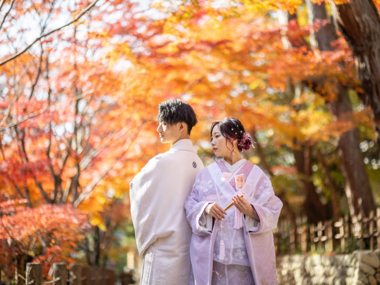 自慢の大聖堂での撮影はもちろん、ロケーション撮影も