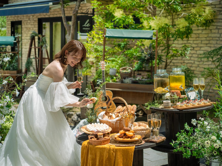 チャペルもガーデンも貸切！おふたりらしい結婚式が叶います