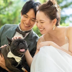 【ペット参加型のWEDDING！】ガーデン体験×フレンチ試食付！
