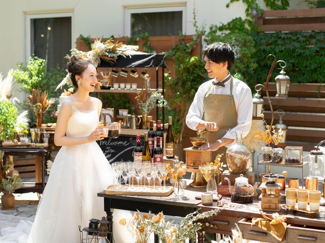 多彩な演出ができるガーデン体験