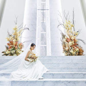 ウエディングドレスをまとった花嫁がよりいっそう引き立ちます|W the Bride's Suiteの写真(18449491)