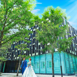 当館人気No.1【コスパ◎衣裳特典付】天高7mチャペル×美食体験