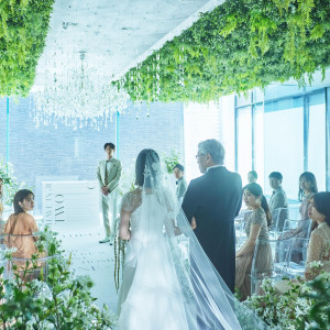 特別な空間でのセレモニーはゲストにとっても記憶に残る時間に|NIIGATA MONOLITH ~新潟モノリス~の写真(56044413)