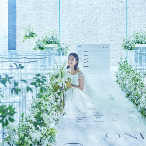 どこにいても自然光が花嫁を一層美しく彩る|NIIGATA MONOLITH ~新潟モノリス~の写真(56044407)