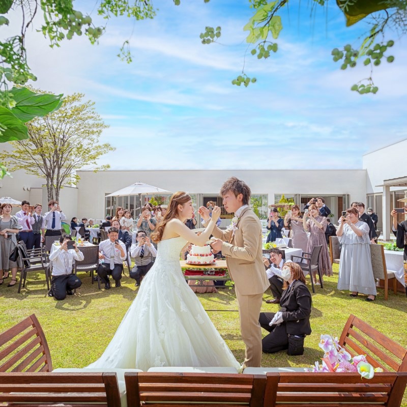 北上・花巻・県南のガーデンウェディング特集
