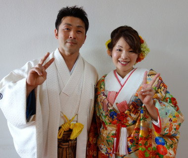 楽しい披露宴中での素敵な笑顔です!!