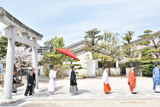 鶴羽根神社へ参進|二葉 FUTABAの写真(55117446)