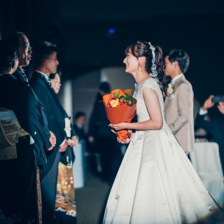 誰よりもこの結婚式を喜んでくれているご両親への感謝の想いはこの日に溢れ出た素直な言葉で