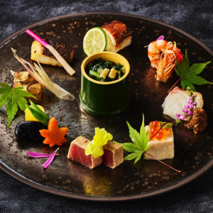 五感を覚醒させる美しい料理が、かけがえのない時間をさらに華やかに昇華させる|HIMEJI MONOLITH 旧逓信省姫路別館 ~姫路モノリス~の写真(55459162)