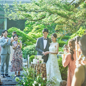 大切なゲストに見守られて様々な演出も可能|HIMEJI MONOLITH 旧逓信省姫路別館 ~姫路モノリス~の写真(55459846)