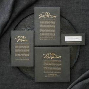 シンプルなデザインの招待状|HIMEJI MONOLITH 旧逓信省姫路別館 ~姫路モノリス~の写真(55460700)