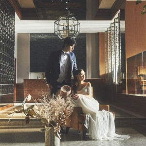 クラシカルモダンなラウンジでとっておきの一枚を|HIMEJI MONOLITH 旧逓信省姫路別館 ～姫路モノリス～の写真(55459178)