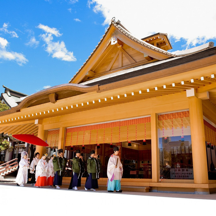 神明神社 参集殿 Jujuの結婚式 特徴と口コミをチェック ウエディングパーク