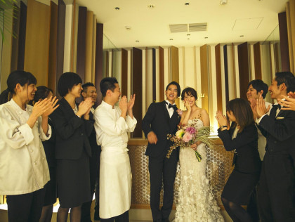 お招きした方々に
美味しいお料理を
楽しんでいただきたい