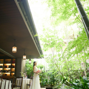 街中にあるとは思えない自然と京都らしいお庭|フォーチュンガーデン京都（FORTUNE GARDEN KYOTO）の写真(56698452)