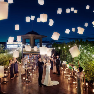 ルーフトップを使った演出も|フォーチュンガーデン京都（FORTUNE GARDEN KYOTO）の写真(56698238)