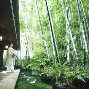 和装での前撮りや後撮りも人気|フォーチュンガーデン京都（FORTUNE GARDEN KYOTO）の写真(45261424)