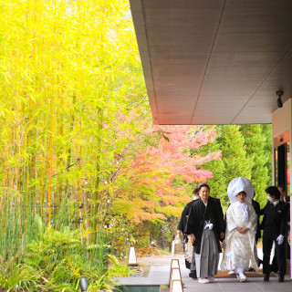 四季折々自然の美しさを感じられる館内