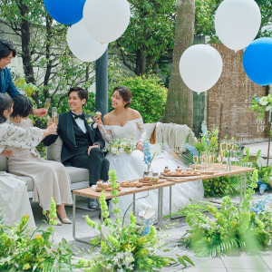 ガーデンウエディングで大切な一時をお過ごし頂けます。|ノートルダム北九州/FIVESTAR WEDDINGの写真(40417826)