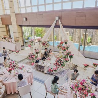《迷わず金曜&1件目見学》全館貸切◎白亜の大聖堂*憧れガーデン