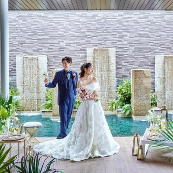 貸切テラスではフォトブースやデザートビュッフェ等、オリジナリティ溢れる演出が叶います。